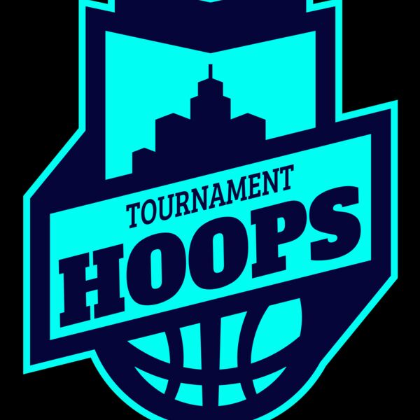 Hoops Tournament Basketball logo template Thumbnail