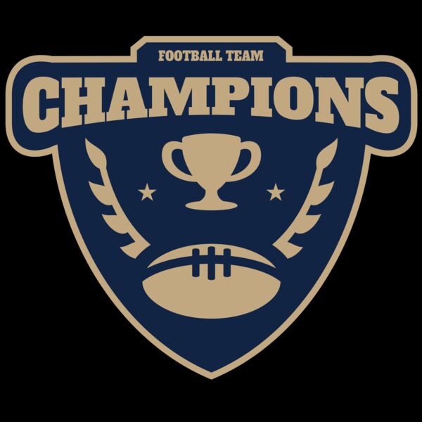 Champions Football Team logo template Thumbnail