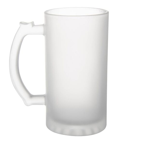 Frosted Glass Beer Mug Thumbnail