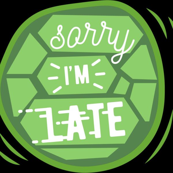 Sorry I'm Late Turtle Thumbnail